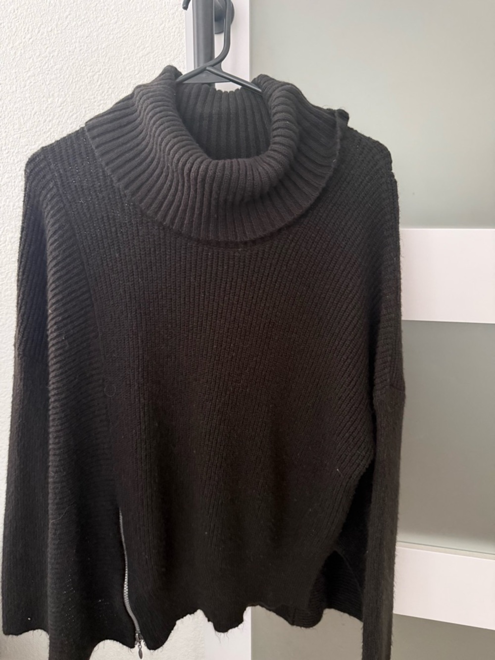 Black Turtle Neck Sweater